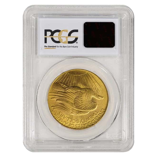 1908 $20 Gold St. Gaudens Double Eagle No Motto PCGS MS 64