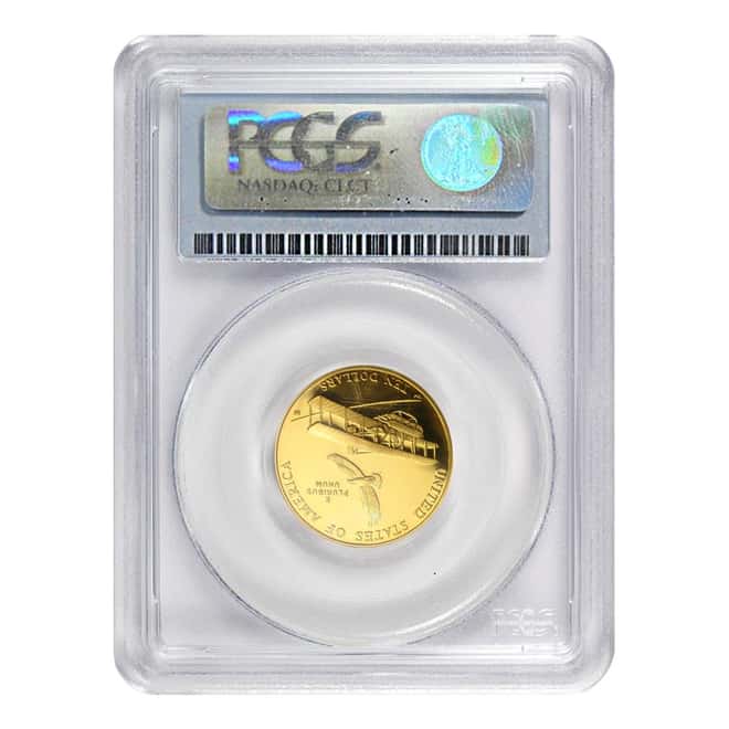 2003-W Gold $10 Commemorative First Flight Centennial $10 PCGS PR 69 DCAM 