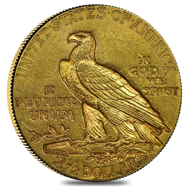 1912 $2.5 Gold Quarter Eagle Indian Head NGC AU 55