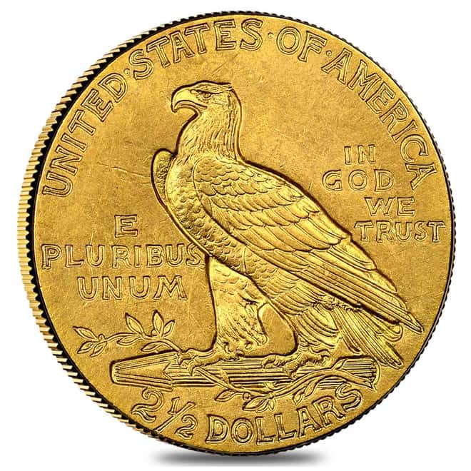 1915 $2.5 Indian Head Quarter Eagle Gold Coin NGC AU Details
