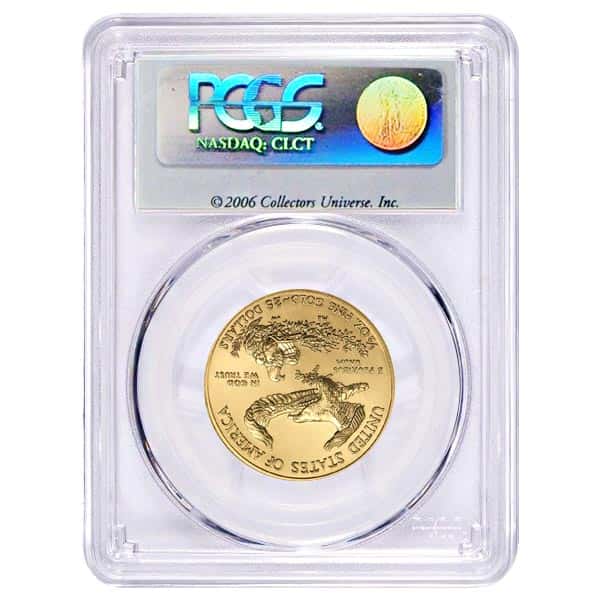 2016 1/2 oz Gold American Eagle PCGS MS 69 First Strike