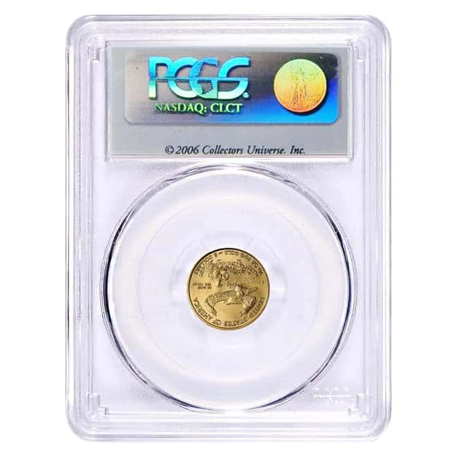 2016 1/10 oz Gold American Eagle PCGS MS 69 First Strike