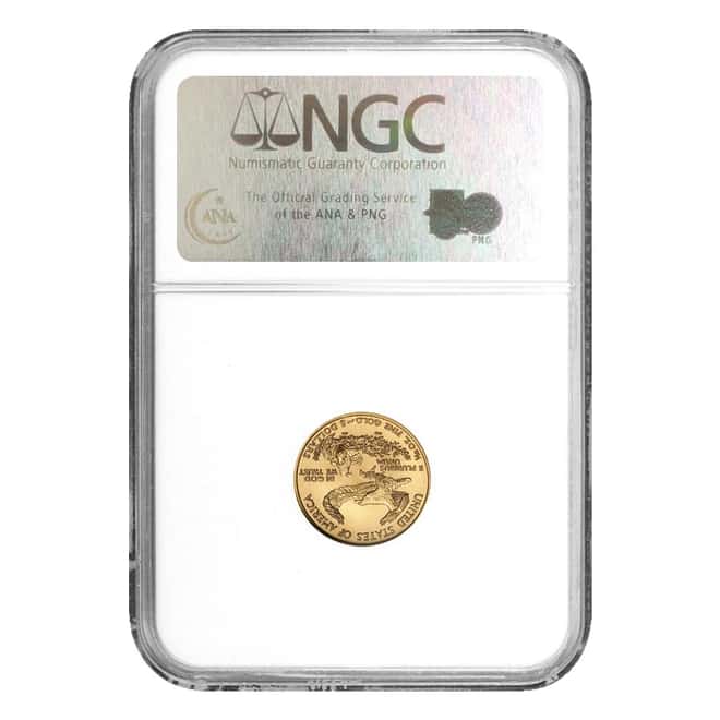 2006 1/10 oz $5 Gold American Eagle Coin NGC MS 69 First Strikes