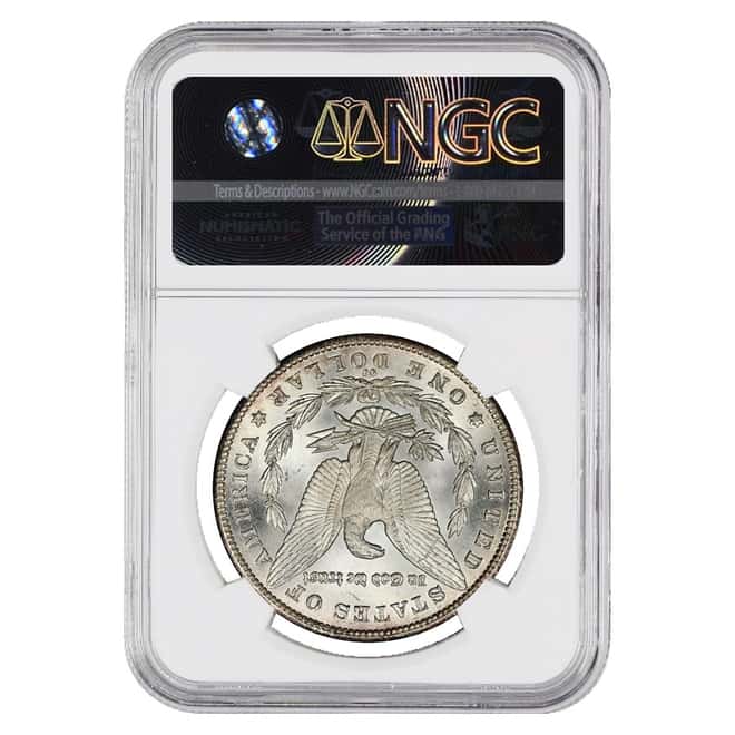 1881-CC Silver Morgan Dollar NGC MS 63