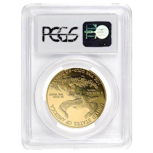 2011-W 1 oz $50 Proof Gold American Eagle PCGS PF 69 DCAM