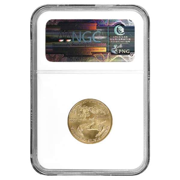 2000 1/4 oz $10 Gold American Eagle NGC MS 69