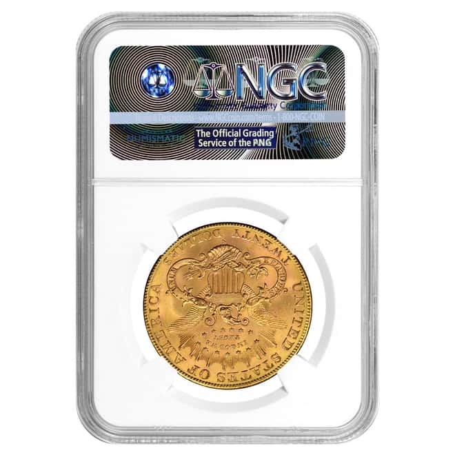 1904 S $20 Liberty Head Double Eagle Gold Coin NGC AU 58