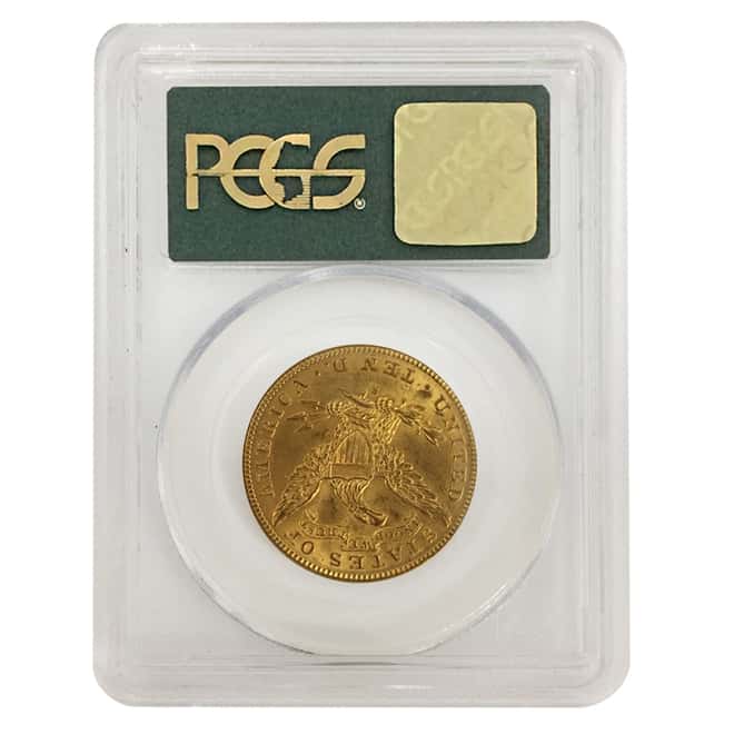 1899-S $10 Liberty Head Gold Eagle Coin PCGS MS 60