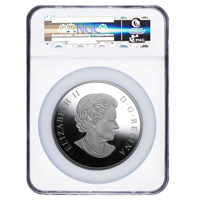 2015 10 oz Proof Royal Canadian Mint $100 Albert Einstein Silver Coin NGC PF 69 UCAM - Mintage 1,500
