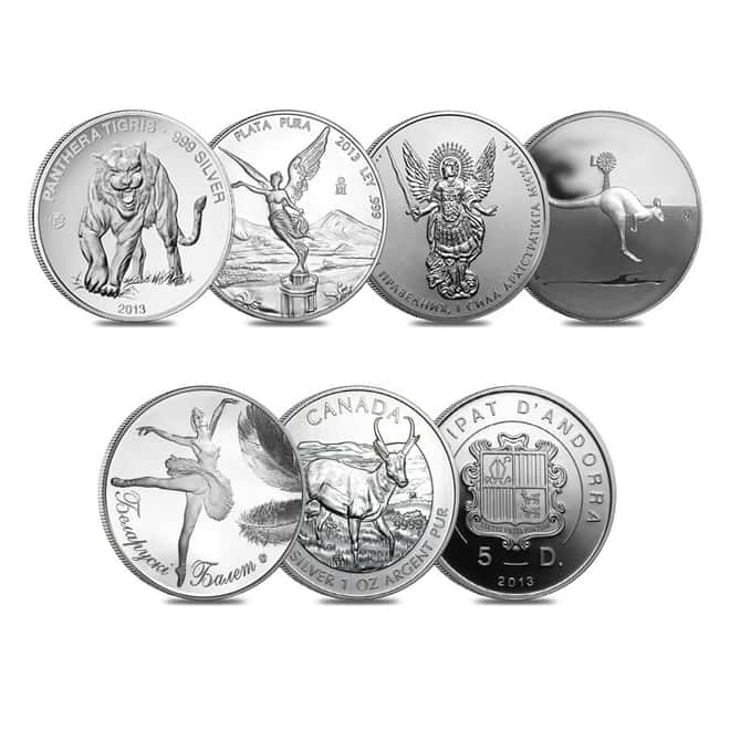 2013 Canada The Fabulous 15 World's Most Famous Silver 15-Coin Set (w/Box & COA)