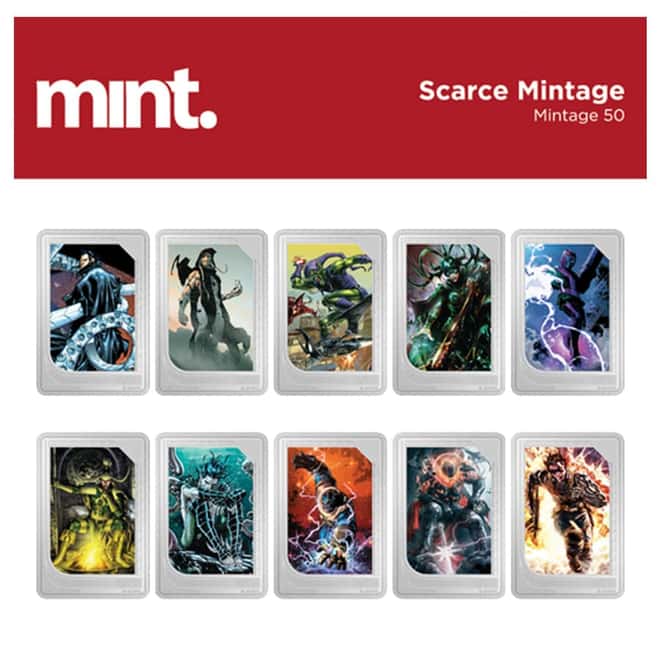 2023 Niue Marvel Mint Trading Coins Mystery Sealed Set