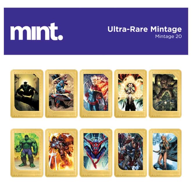 2023 Niue Marvel Mint Trading Coins Mystery Sealed Set