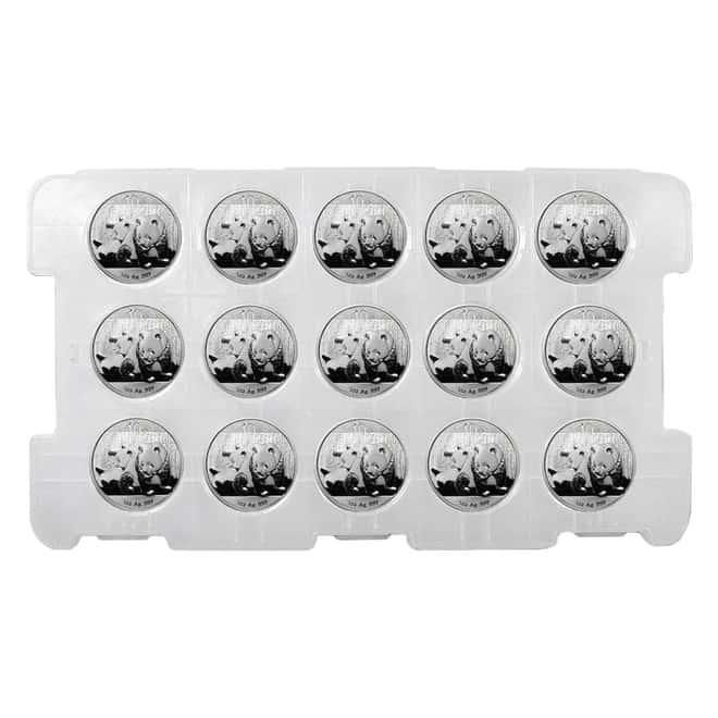 2010 1 oz Chinese Silver Panda BU (In Cap)