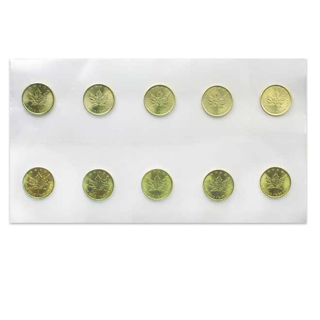 2017 1/2 oz Canadian Gold Maple Leaf $20 Coin .9999 Fine BU (Sealed)