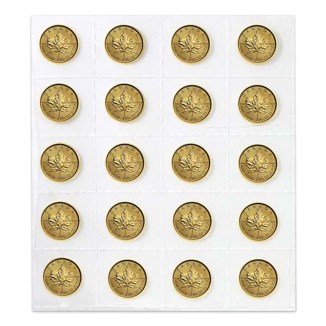 2017 1/10 oz Canadian Gold Maple Leaf $5 Coin .9999 Fine BU (Sealed)