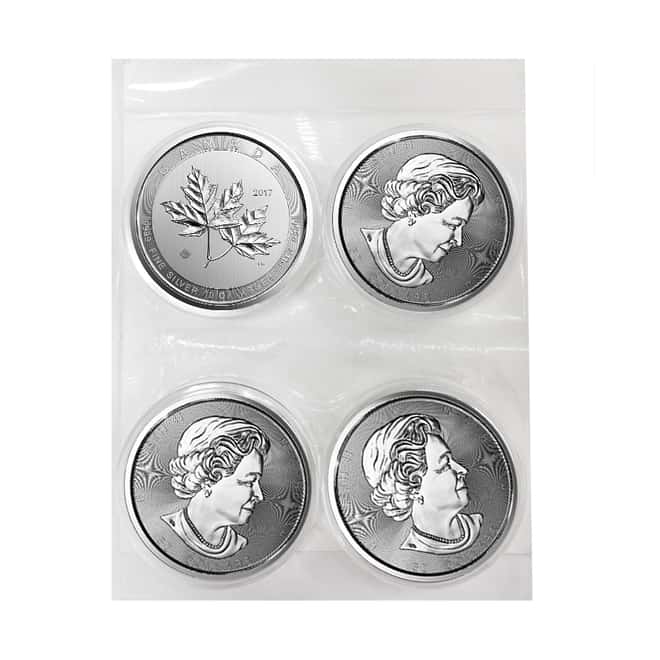 2017 10 oz Canadian Magnificent Silver Maple Leaf .9999 Fine $50 Coin BU