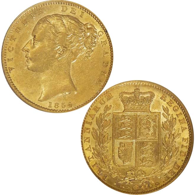 Great Britain 1.412 oz 6-Coin Gold Sovereign Set