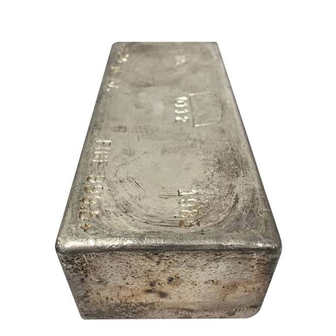 1983 100 oz Sunshine Mint Vintage Silver Bar .9995+ Fine