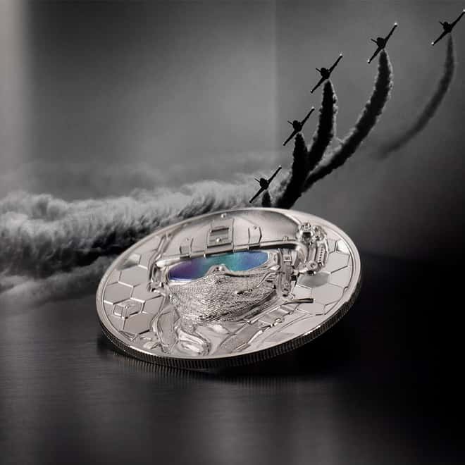 2022 1 oz Proof Platinum Real Heroes - Special Forces Cook Islands Coin .9995 Fine (w/Box & COA)