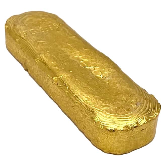 10.5 oz Ronel Gold Bar .9995 Fine (Cast)