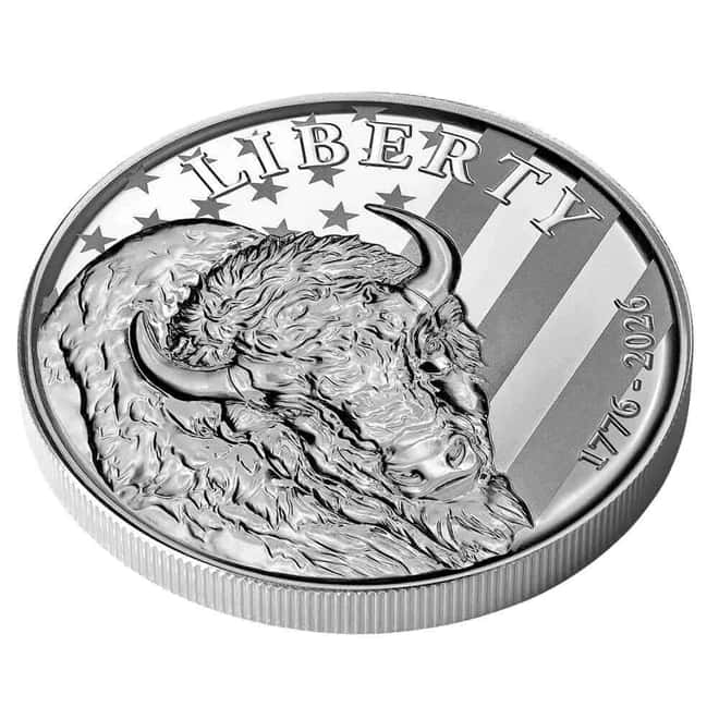 10 oz Sunshine Mint American Buffalo 250th Anniversary Silver Round .999 Fine