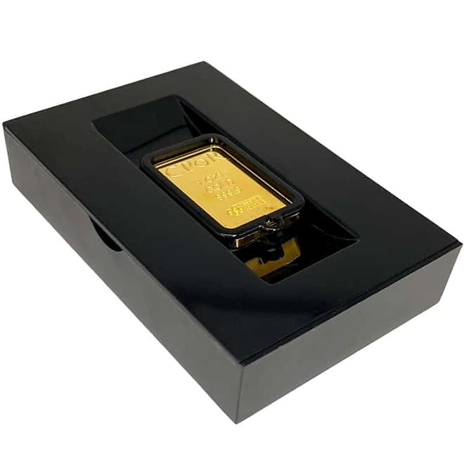 1 oz PAMP Suisse Jean Paul Gaultier Gold Bar .9999 Fine (w/Box & COA)