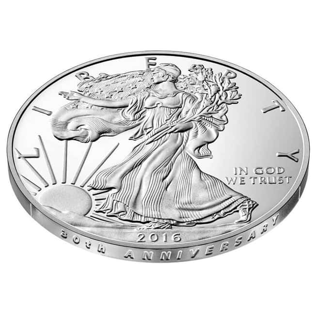 2016-W 1 oz Proof Silver American Eagle NGC PF 70 UCAM First Day of Issue - 30th Anniversary