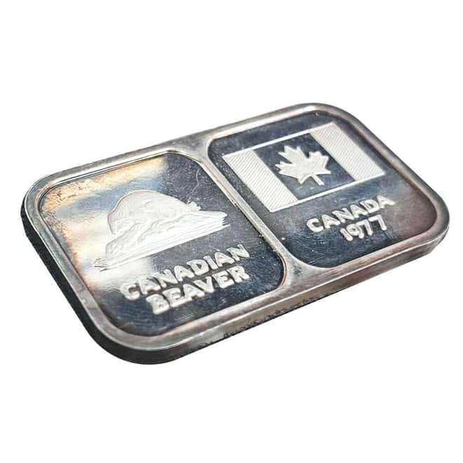 1 oz Rosario Resources Corporation Silver Bar .999 Fine