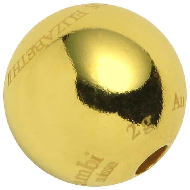 2015 2 Gram Cook Islands Valcambi Gold Sphere Coin .9999 Fine (in Assay)