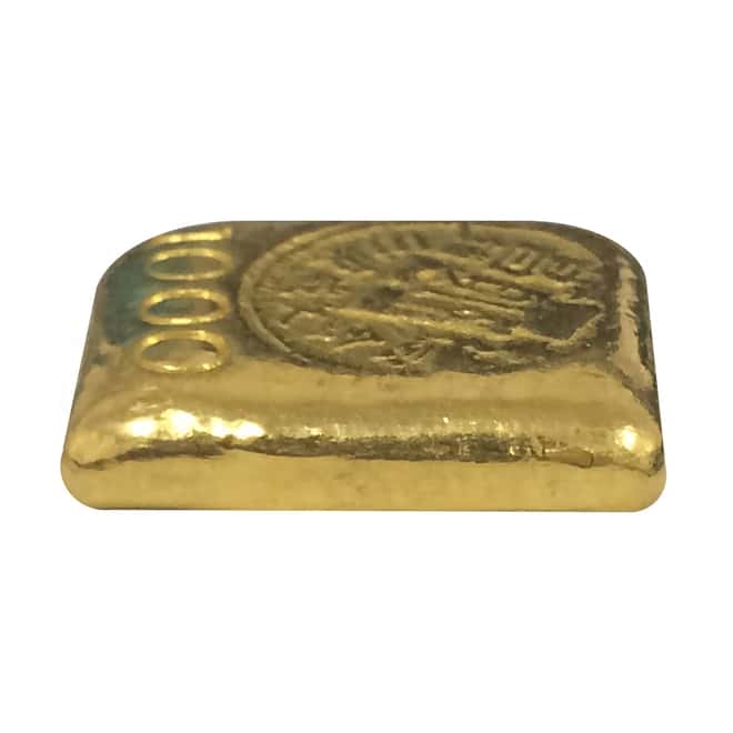 1.2057 oz Chinese Tak Cheong 1 Tael Gold Biscuit .990 Fine Gold