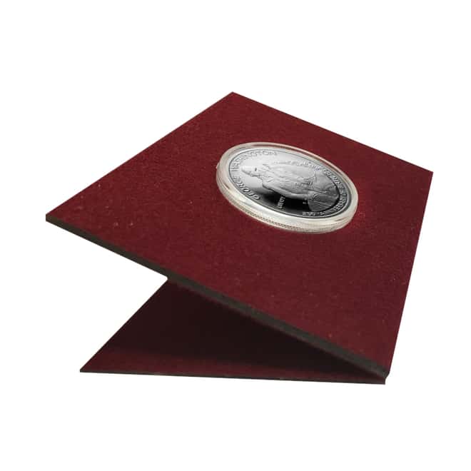 1982 S/D Washington Half Dollar 90% Silver Commem Proof/BU (w/Box & COA)