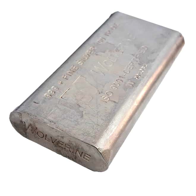 100 oz Wolverine Vintage Silver Bar .999+ Fine