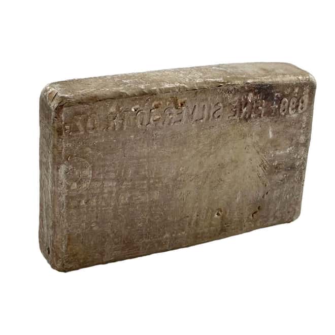 10 oz Engelhard Cast Silver Bar .999+ Fine (10th Series, Reverse Convex Stamping)