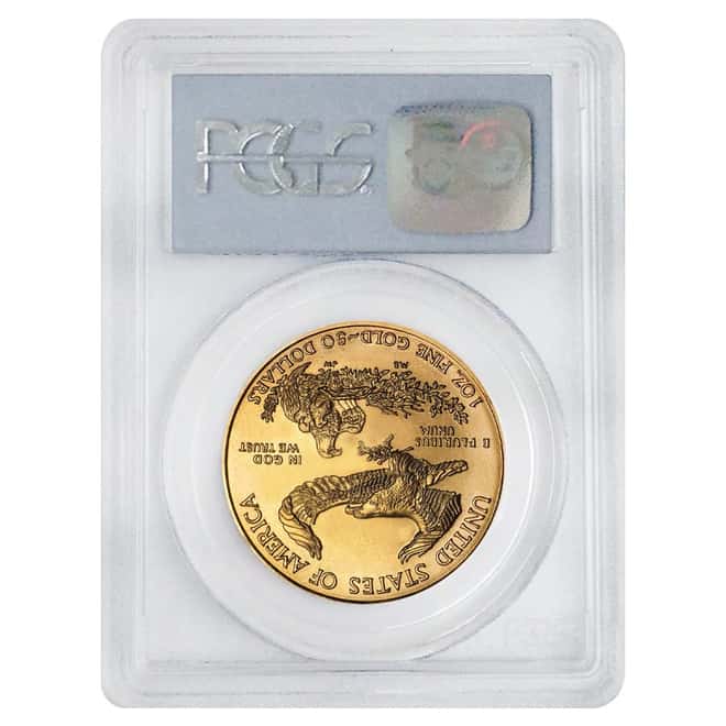 2003 1 oz $50 Gold American Eagle PCGS MS 69