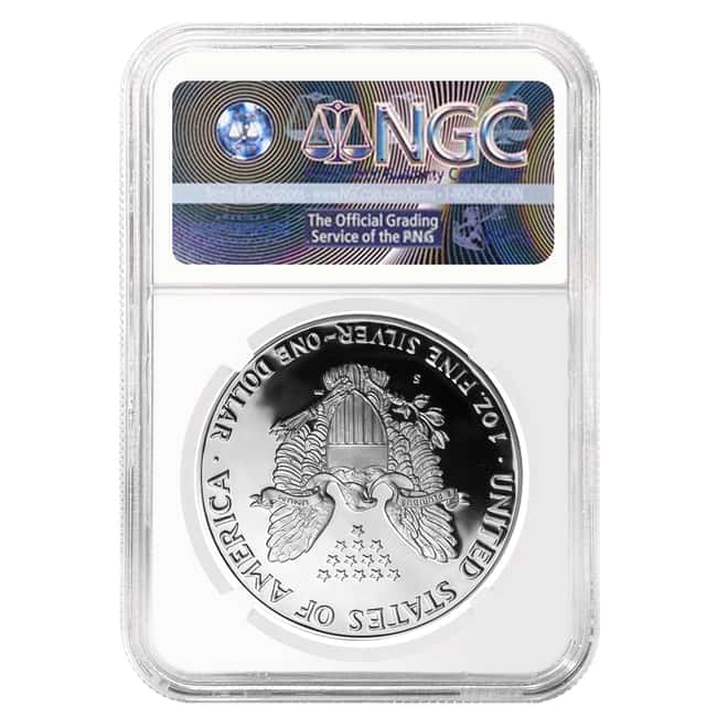 2017-S 1 oz Proof Silver American Eagle NGC PF 69 UCAM Early Releases