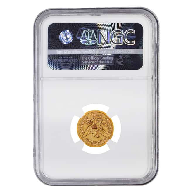 1851 $2.5 Gold Quarter Eagle Liberty Head NGC VF Details