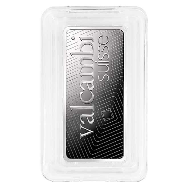 1 kilo Platinum Bar - Valcambi Suisse .9995 Fine (w/ Assay)