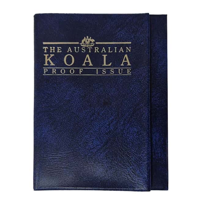 1989 1/20 oz Proof Platinum Australian Koala Perth Mint .9995 (w/ Presentation Sleeve)