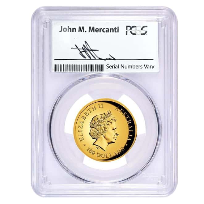 2014 1 oz Proof Gold Australian Wedge-Tailed Eagle Perth Mint PCGS PF 70 DCAM (John M. Mercanti)