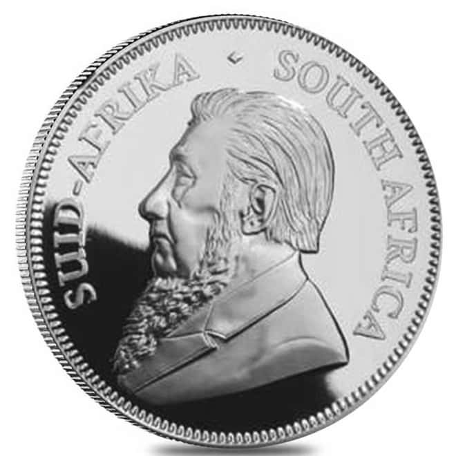 South Africa 1 oz Proof Silver Krugerrand (Random Year)