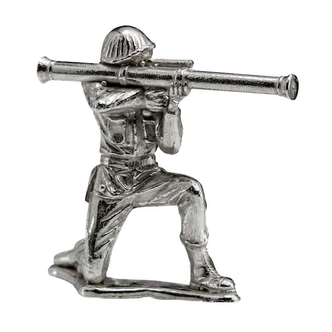 1 oz Stovepipe Silver Soldier .999 Fine w/Bag