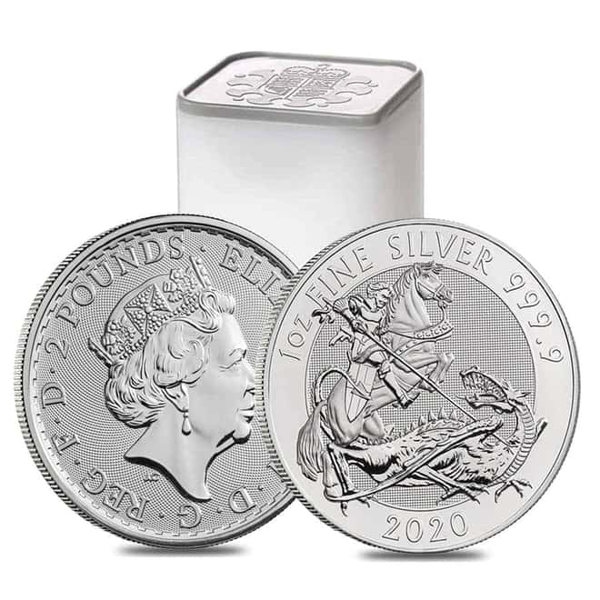 2020 Great Britain 1 oz Silver Valiant Coin .9999 Fine BU