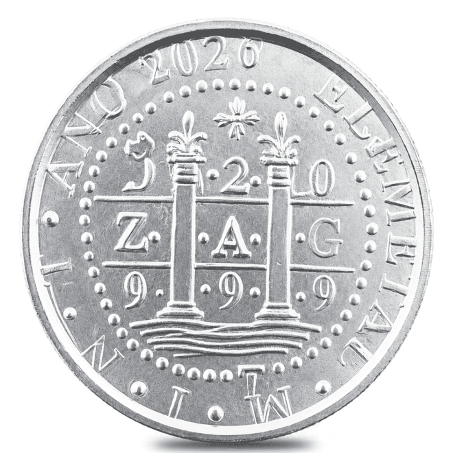 2 oz Elemetal Shipwreck Atocha Silver Round .999 Fine 