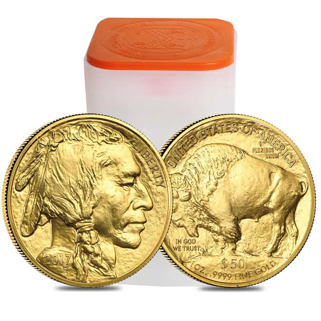 2017 1 oz Gold American Buffalo $50 Coin BU