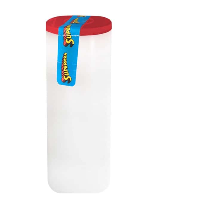 Empty Red Cap Tube For Silver Superman: S-Shield Coins Royal Canadian Mint (Used)