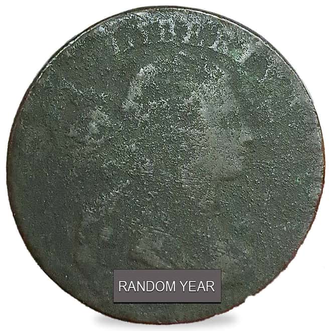 United States Draped Bust Large 1 Cent 1C Cull (Random Year)