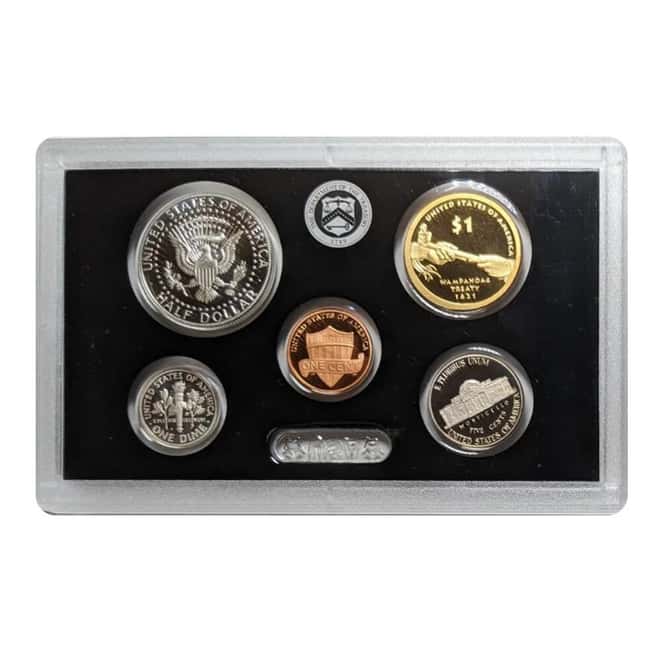2011-S US Mint Proof Silver Set (w/Box & COA)