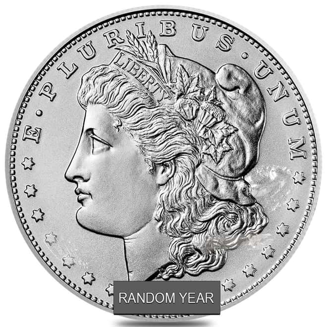 US Mint Modern Morgan Silver Dollar .999 Fine Cull (Random Year)