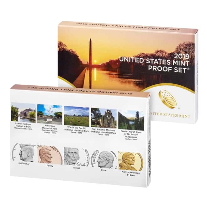 2019 US Mint Proof 9-Coin Set Comm. (w/o Lincoln Penny)