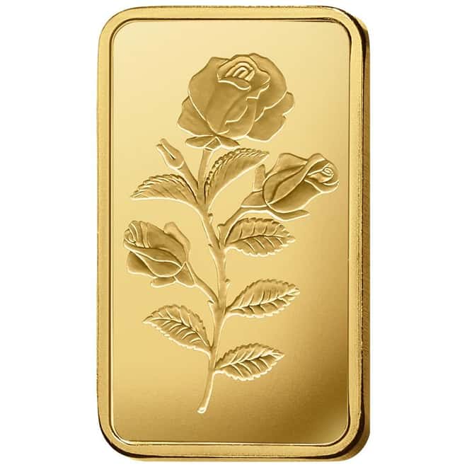 Vintage Assay - 2.5 gram Gold Bar PAMP Suisse Rosa .9999 Fine